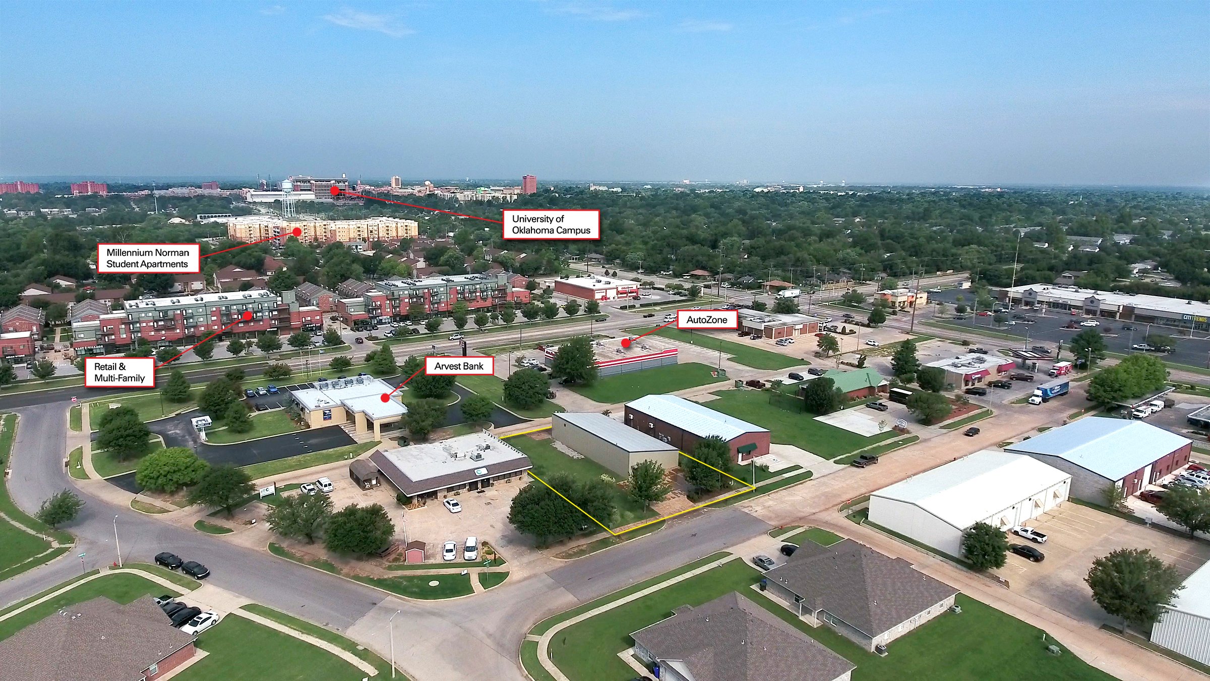 Property photo 1 - SEALED BID AUCTION - 3,600 SQ. FT. COMMERCIAL BUILDING IN NORMAN, OKLAHOMA